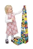 Melissa & Doug Alphabet Nesting & Stacking Blocks