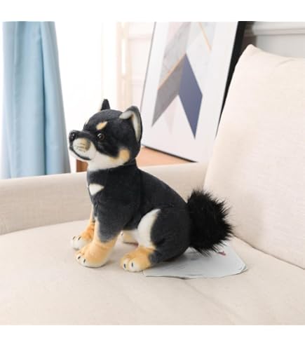 Amazon.co.jp: ハッピーまめしば 親子ぬいぐるみセット特賞と2等 柴犬