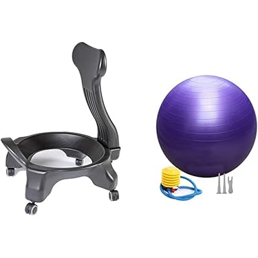 Enovi ヒトデボールチェア ヨガボールチェア エクササイズボール 椅子 Amazon.co.jp 最新リリース: エクササイズ用ボールチェア の新着