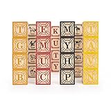 Uncle Goose German ABC Blocks - Made in USA [並行輸入品]