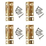 P Prettyia ドア　スライドキャッチ　ロックボルトラッチ　バレルゲート　セキュリティ　4個　　