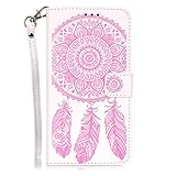 OMATENTI Galaxy S6 Edge Plus ケース, Samsung Galaxy S6 Edge Plus 高級PUレザー ケース 手帳型 保護ケース カード収納ホルダー付き 横置きス