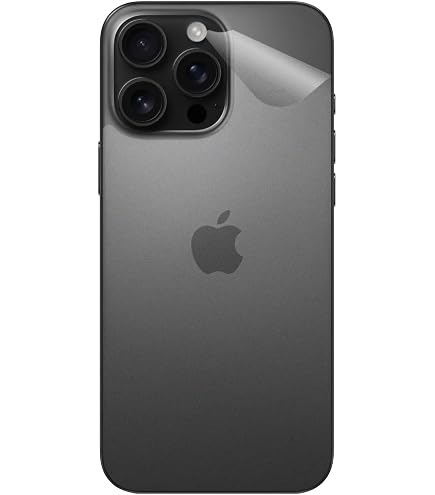 Amazon | PDA工房 スキンシール iPhone 15 Pro 対応 【透明