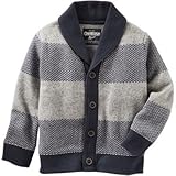 OSHKOSH(オシュコシュ) セーター-フリース ショール カラー カーディガン グレー トップスカーディガン 5歳【並行輸入】