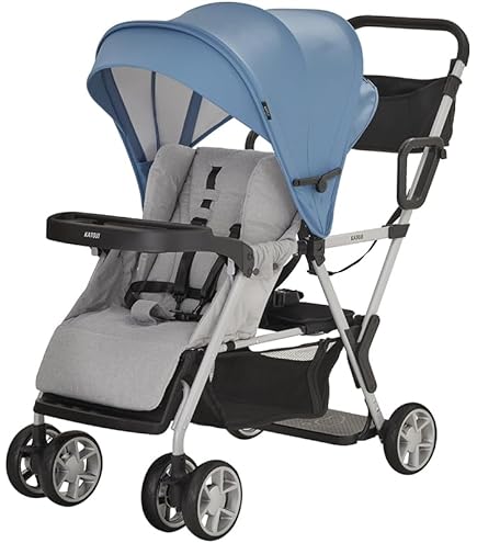 Amazon | KATOJI ベビーカー 二人でゴーDX レインカバー付 (オニキス