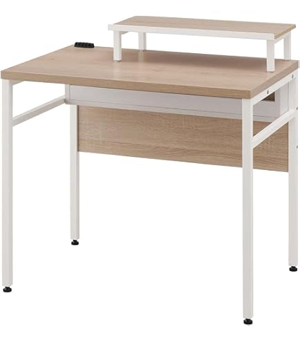Amazon.co.jp: 大川家具 東馬 デスク リグナ 幅96cm ナチュラル