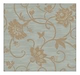 York Wallcoverings AD8142SMP Veranda Floral Jacobean 8 x 10 Wallpaper Memo Sample [並行輸入品]