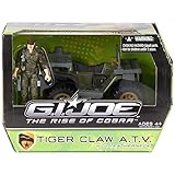 G.I. Joe The Rise of Cobra Alpha Vehicle Tiger Claw ATV with Leatherneck Action Figure [並行輸入品]