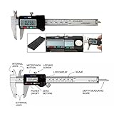 lglobalbuyインチノギス 測定用 電子LCDデジタル 0~150mm