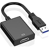 【最新型】 USB HDMI 変換 アダプタ USB HDMI ケーブル USB HDMI 変換コネクタ USB3.0 HDMI 変換 アダプタ 5Gbps高速伝送 1080P対応 音声出力 ディスプレイアダプタ 安定出力 コンパクト 使用簡単 MA