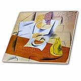 フローレンCubism Art – PaintingピカソボウルNフルーツ – タイル 6-Inch-Ceramic ct_62288_2