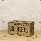 アメリカン ナンバープレート ツールボックス（道具箱/工具入れ）小物入れ 収納ボックス ガレージ雑貨 アメリカン雑貨　アメリカ雑貨 収納