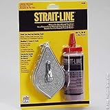 Irwin64498Irwin Chalk Line Reel And Chalk Set-100' RED CHALK/REEL SET (並行輸入品)