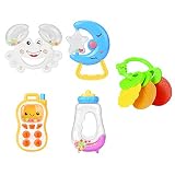 ベビーrattlestoys、yamally _ 9r Baby Rattles TeetherボールShaker Grab and Spin Rattle Musical Toyギフト m YA
