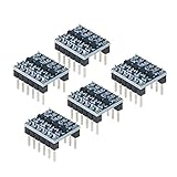 KKmoon 5個セット 3V〜5V IIC I2C ロジックレベル変換器 ロジックレベル コンバータモジュール 双方向センサモジュール シフタモジュール ピン付き Arduino用