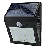 屋外用 LED ソーラーライト ガーデンライト 人感センサー モーションセンサー 防水規格 IP65 ◇SD05 (12灯LED)