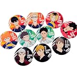 エムエイダブルー(Maw) アニメ「ハイキュー!!」 ランダム缶バッジ Φ56mm ブリキ hq-0015-BOX 10個入りBOX