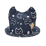 アンジェルキス　帽子　キャップ　ハット　お出かけ用　日よけ帽子UVカット　ポケモン　かわいい耳　星　赤ちゃん　キャスケット　子供用　ベビー　2017新作 (46cm(推薦年齢3-8ヶ月）, ネービー)