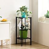 木製フラワーラック室内植物スタンド木製植物フラワーディスプレイスタンド木製ポットシェルフストレージラック屋外 (色 : A1)