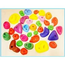 Amazon | 【MINAKIKO】 クライミングホールド 35個セット 32個+3個 