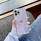 iphone14Plusケース グラデーション素材 韓国 可愛い 人気 ケースおしゃれ 輸入肌にやさしい素材 U字型の落下防止設計 耐摩耗性