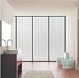 Etched Glass Window Film, Bloss Frosted Privacy Window Film for Bath Shower Room Office Meeting Room