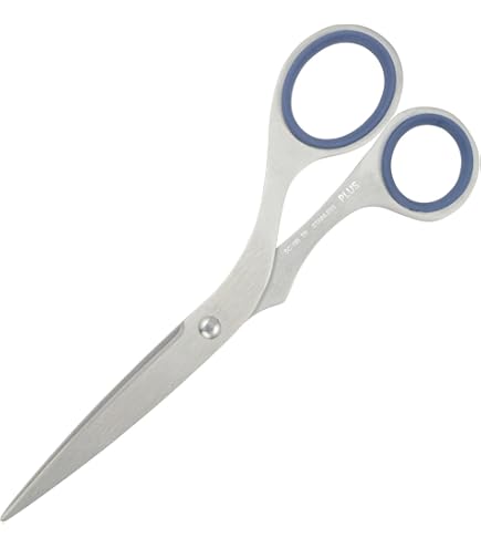Amazon | プラス はさみ ステンレスハサミ 刃渡り69mm NO.165 BK