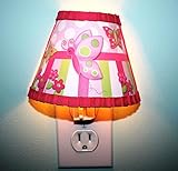 Pretty Pink Butterflies Girls Night Light for Girls寝室赤ちゃん保育園nl0007