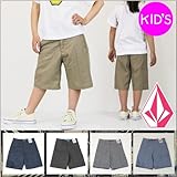 VOLCOM ボルコム 子供服/キッズ ハーフパンツ FRICKIN CHINO SHORT 3T BLK (並行輸入品)