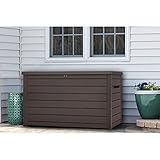 Keter XXL 230ガロンプラスチックデッキストレージコンテナボックス屋外パティオガーデン家具870リットル