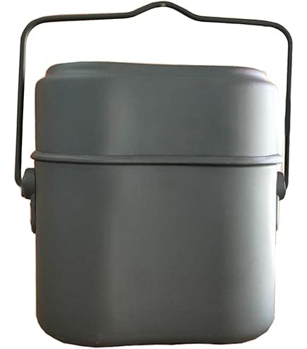 Amazon | 軍用 弁当 軍飯ごう 飯盒 キャンプ用品 サバゲー ミリタリー