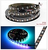 isharestrip 3.2ft 1m 60Pixels WS2812B Individual Addressable WS2811 Built-in 5050 RGB Digital Dream 