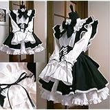 [ベストPRICE]コスプレ衣装 メイド服 ３点セット (メンズ XL)
