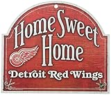 NHL Detroit Red Wings 29994010木製アーチ型サイン、10 " x 11 "