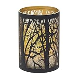 Candle Impressions cat11851bkインドア/アウトドアレーザーカット発光体ツリーwithプログラム可能なタイマー、5 "