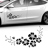 車のステッカー 防水 桜ステッカー 車 クリエイティブカバースクラッチステッカー