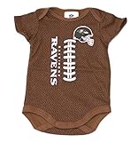 NFL Licensed Baltimore Ravens Football OnesieクリーパーCrawler