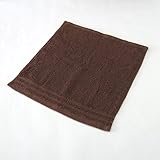 日繊商工 Quolife(クオライフ) ミネラル ウォッシュタオル 09 ブラウン QL-3001