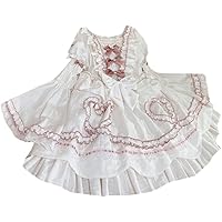 Amazon.co.jp: [トクとユウ] 花嫁ワンピース ロリータ ゴスロリ