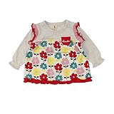 （ショコラ）chocola 長袖切替チュニックＴシャツ女の子 90 オートミール