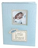 Stephan Baby Little Prince Keepsake Mini Photo Album Brag Book, Blue by Stephan Baby [並行輸入品]