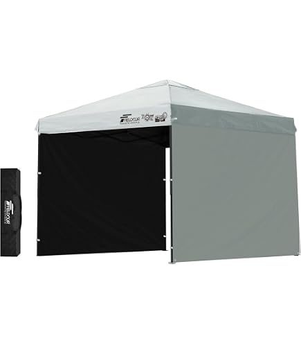 Amazon | FIELDOOR 【完全遮光】 ワンタッチタープテント 【4点ロック