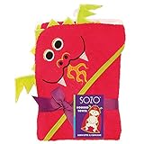 Sozo Dragon Hooded Towel in Red by Sozo [並行輸入品]