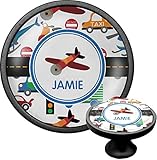 Transportationキャビネットノブ(ブラック) ( Personalized )