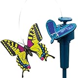 まるで生きているかのような蝶々の動きにビックリ！ソーラーモーションバタフライ【色選択不可】