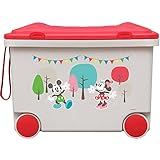 アイリスオーヤマ キッズトイカート(ミッキー＆ミニー) NKTC-450(ミッキー) 返品種別A