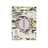 Child to Cherish Monthly Camo Belly Stickers [並行輸入品]