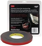 3M 6397 0.5 Gray Foam Tape Automotive Acrylic Plus Attachment Tape 06397, 0.5 in. X 10 Yds, 60 Mil