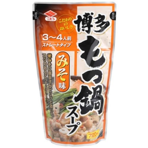 ニビシ 博多もつ鍋スープ みそ味