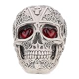 Asiproper ハロウィン タンブリングトイ 樹脂 おもしろいフラッシング ゴーストヘッド 頭蓋骨